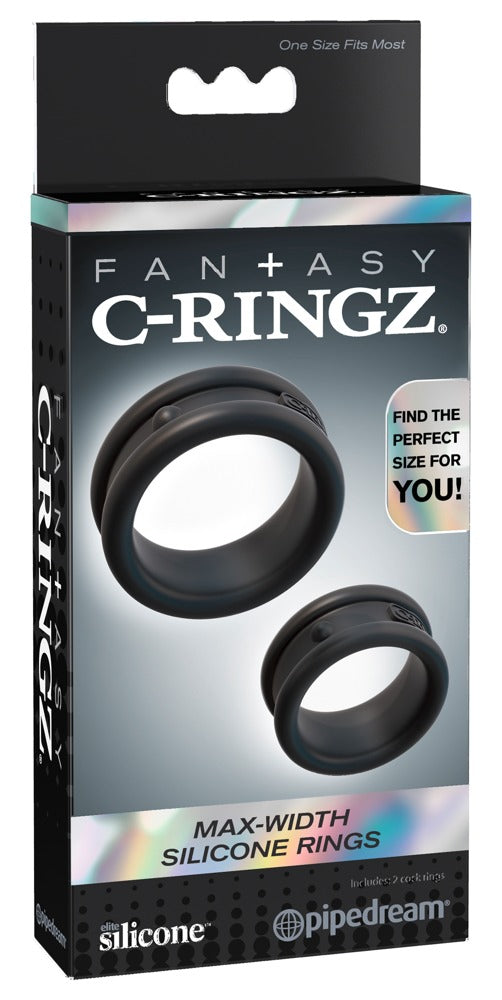 Fantasy C-Ringz Silicone ring - Zwart