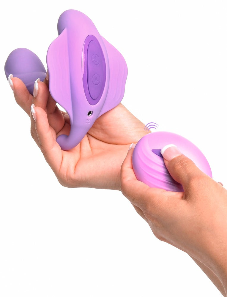 Fantasy For Her G-spot stimulator met stippen - Paars