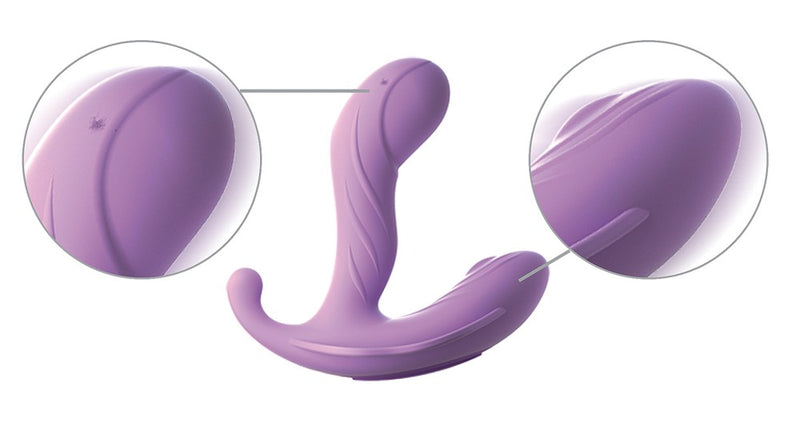 Fantasy For Her G-spot stimulator met stippen - Paars