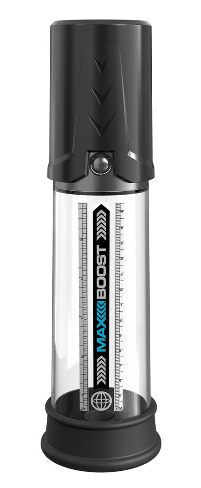 Pump Worx Max Boost penispomp - Zwart