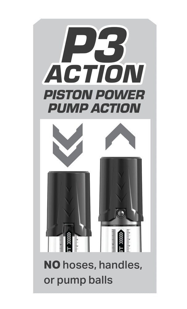 Pump Worx Max Boost penispomp - Zwart
