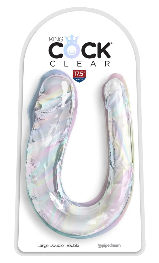 King Cock Clear Dildo - Transparant