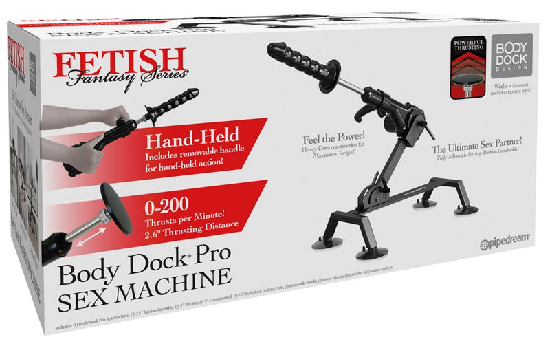 Fetish Fantasy Series Body Dock Pro sexmachine - Zwart