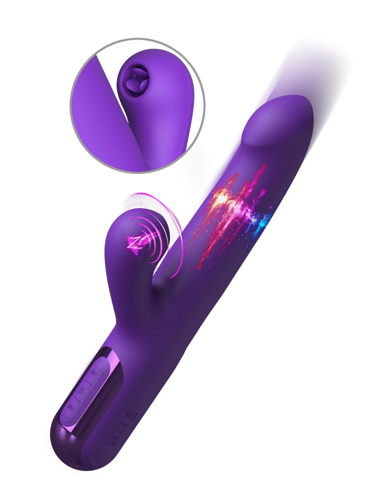 Fantasy For Her Super Sonix Thruster konijn - Paars