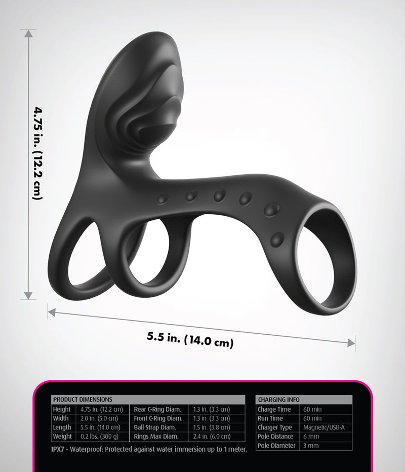 Fantasy C-Ringz Penis kracht - Zwart