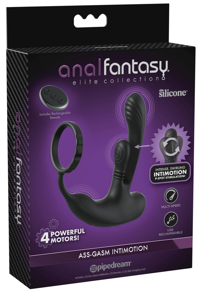 Anal Fantasy Elite IntiMotion - Zwart