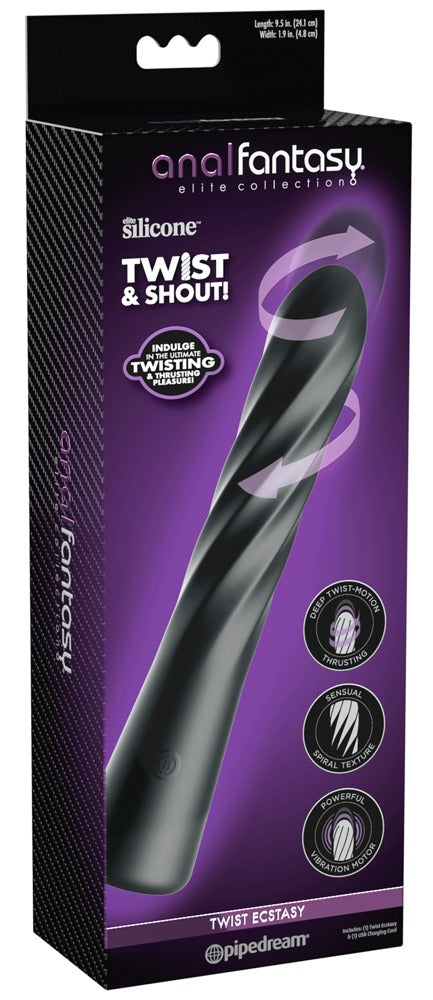 Anal Fantasy Elite Anale vibrator - Zwart