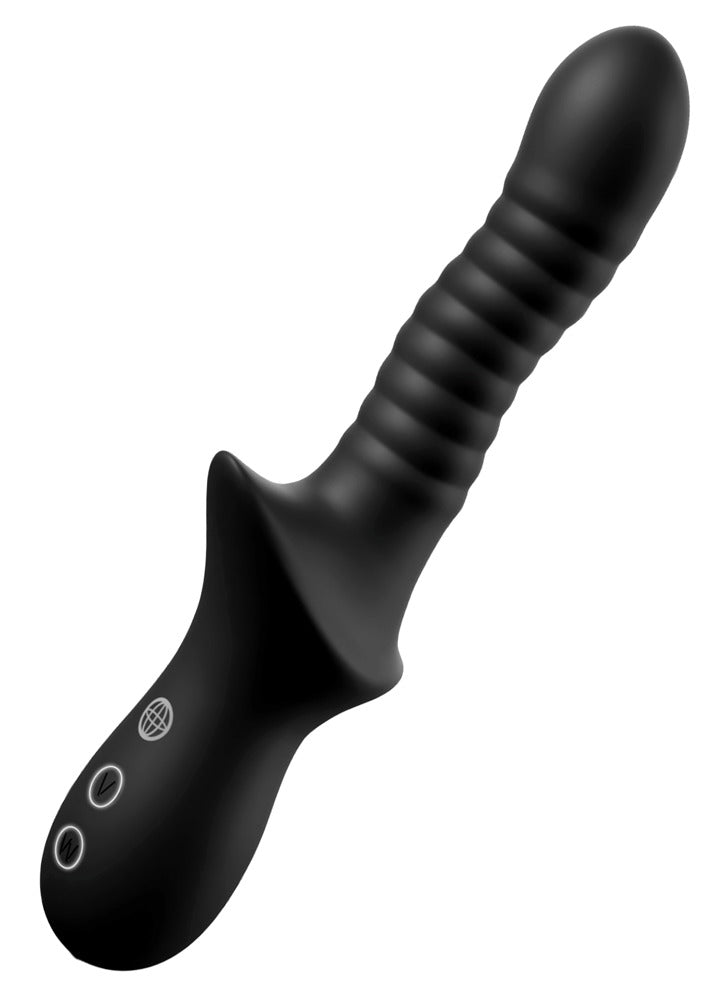 Anal Fantasy Elite gegroefde anaalvibrator Pleasure Wave