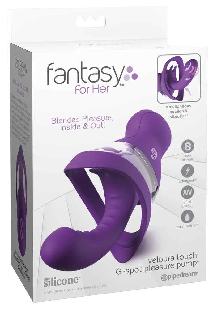 Fantasy For Her G-punt-vibrator - Paars