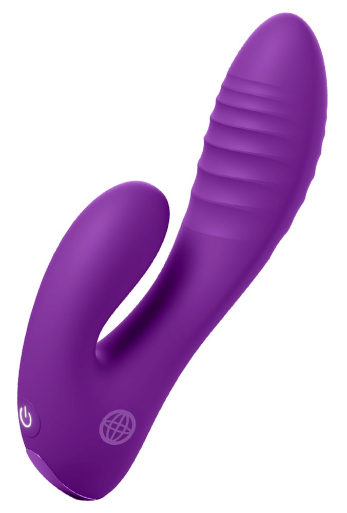 Fantasy For Her flexibele mini rabbit vibrator - Paars