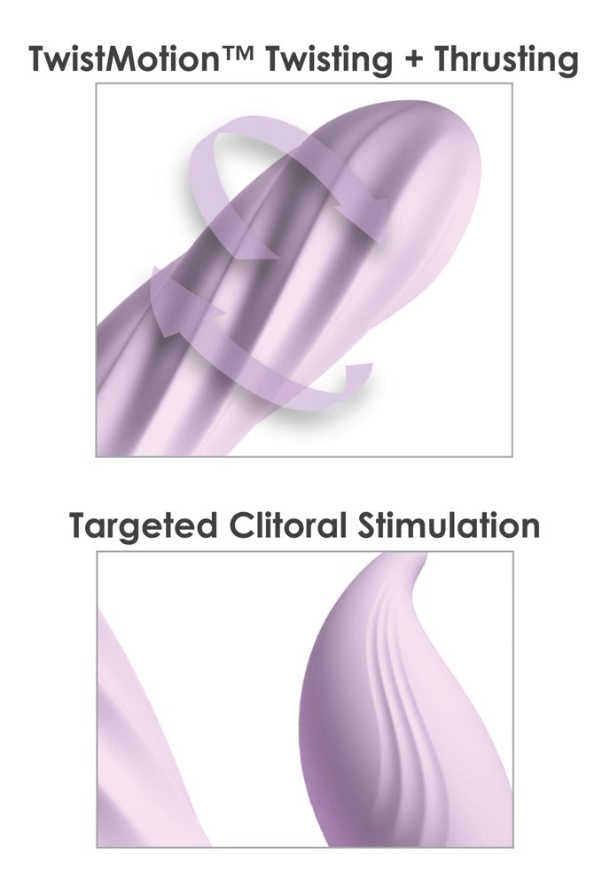 Fantasy For Her rabbitvibrator Twist - Paars