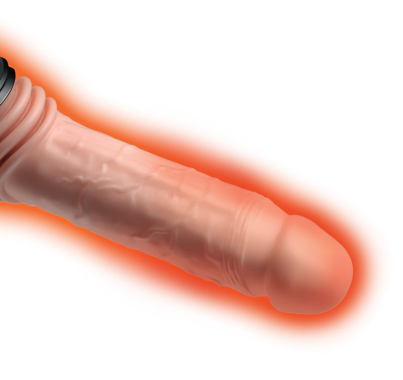 King Cock Plus stotende vibrator Thrusting Pro