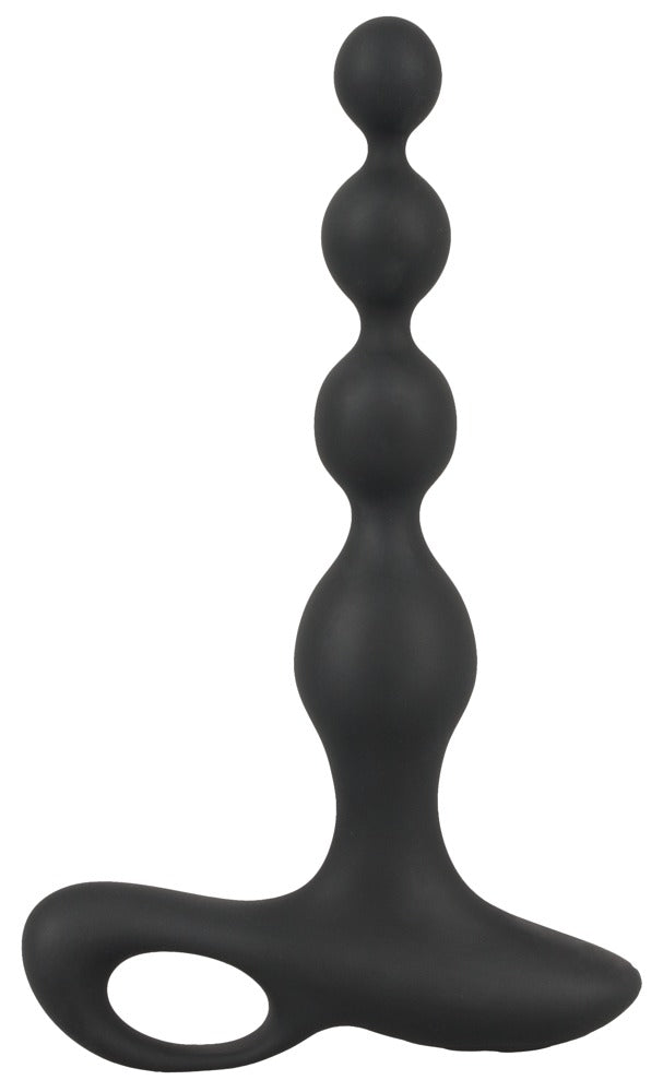Black Velvets Anal beads - Zwart