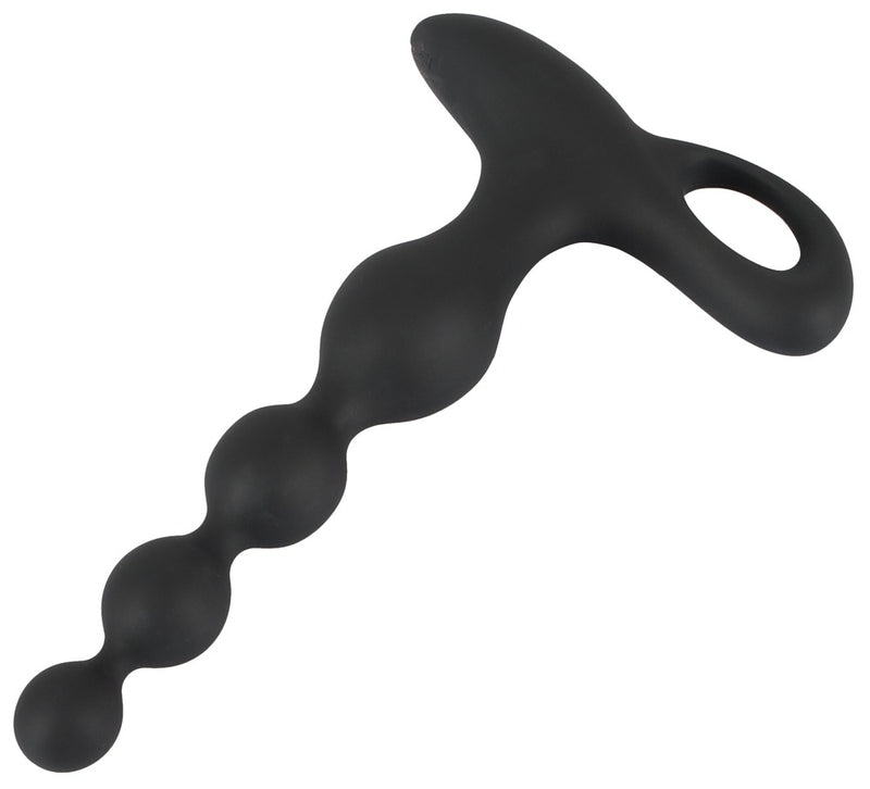Black Velvets Anal beads - Zwart