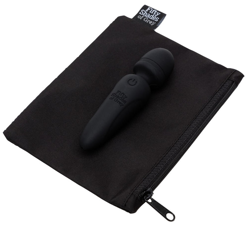 Fifty Shades of Grey staafje met buigbare kop - Zwart