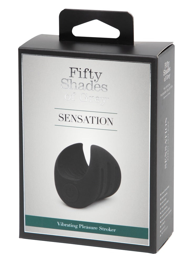 Fifty Shades of Grey vibrerende stroker - Zwart