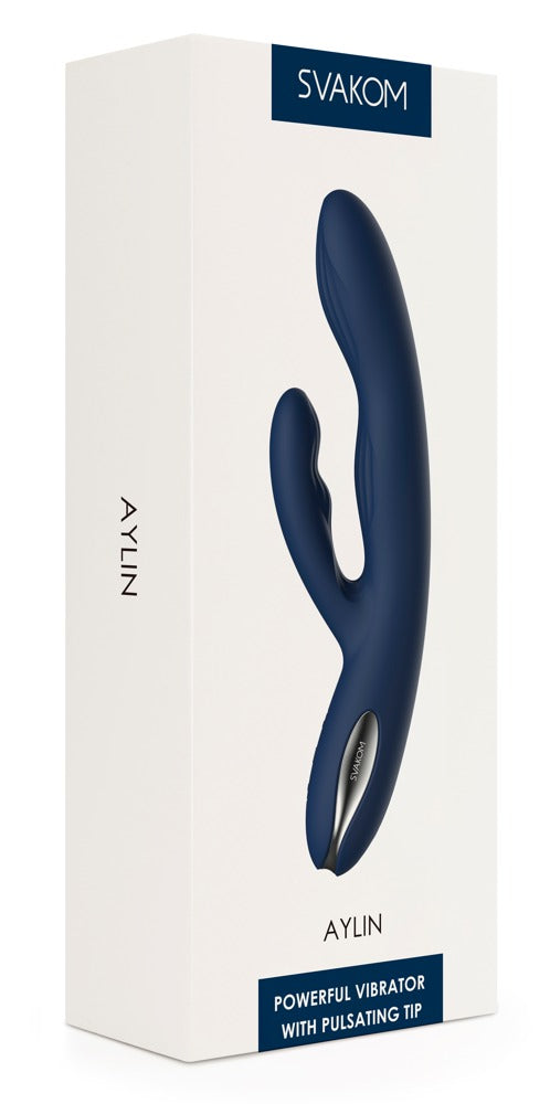 SVAKOM Rabbit vibrator - Blauw