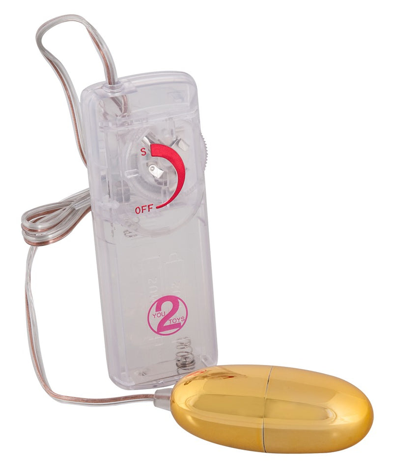 You2Toys vibro-bullet met multi-snelheid - Goud