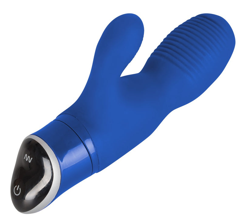 Vibrator met 2 motoren en 7 niveaus - Blauw