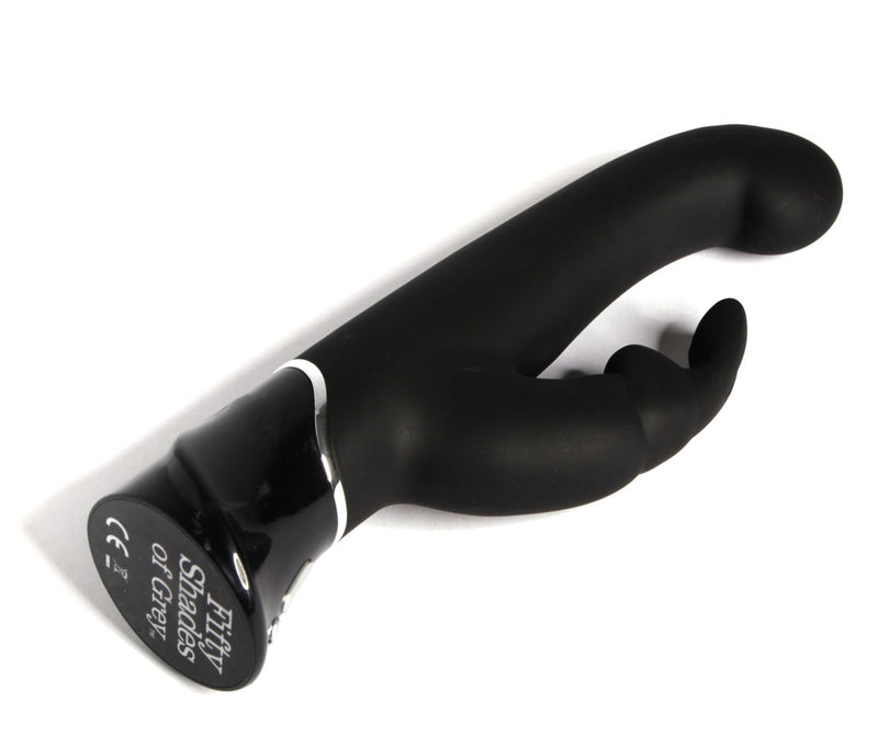 Fifty Shades of Grey G-spot konijn vibrator - Zwart