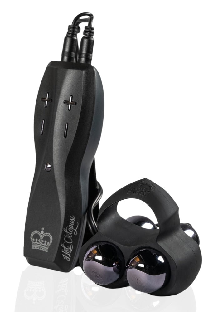 Hot Octopuss Vibro cock ring - Zwart