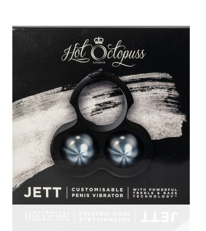Hot Octopuss Vibro cock ring - Zwart