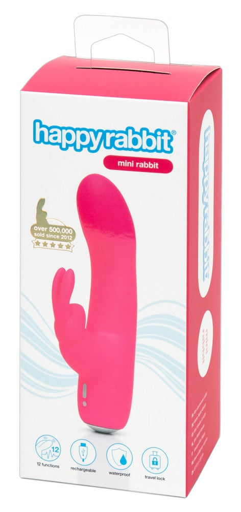 happyrabbit Minikonijn met G-spot tip - Roze