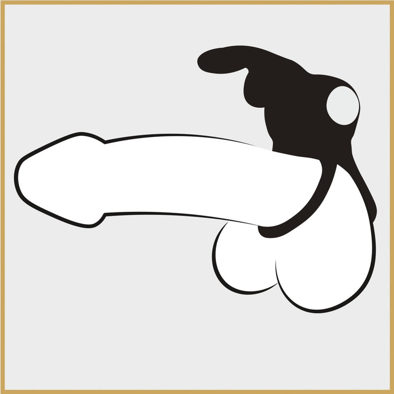 happyrabbit Trilhaan - Zwart