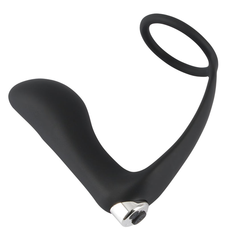 Black Velvets Trilring & plug - Zwart