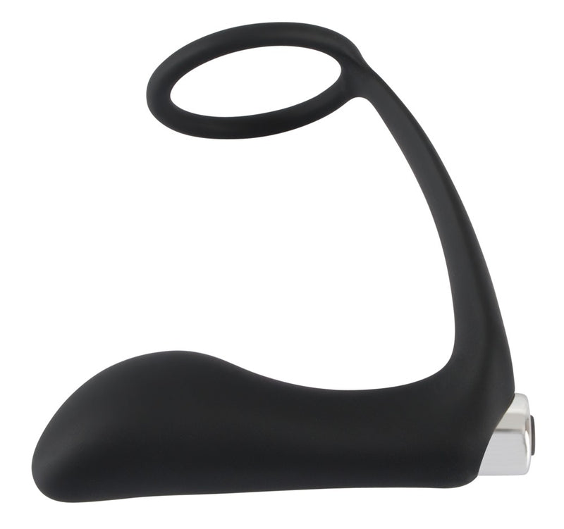 Black Velvets Trilring & plug - Zwart