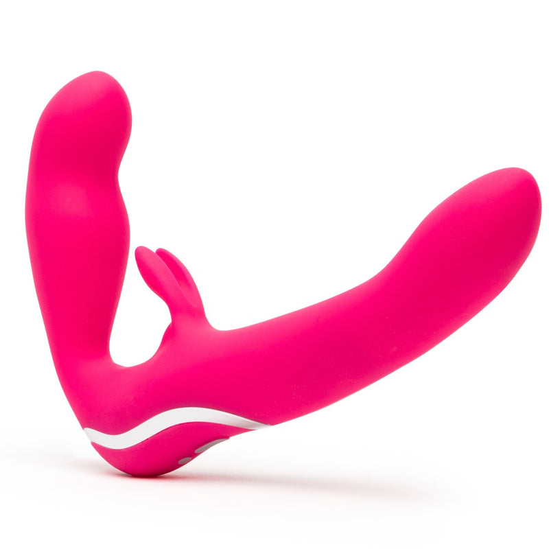 happyrabbit Strapless strap-on - Roze