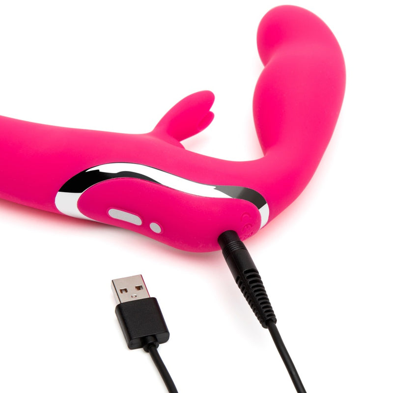happyrabbit Strapless strap-on - Roze