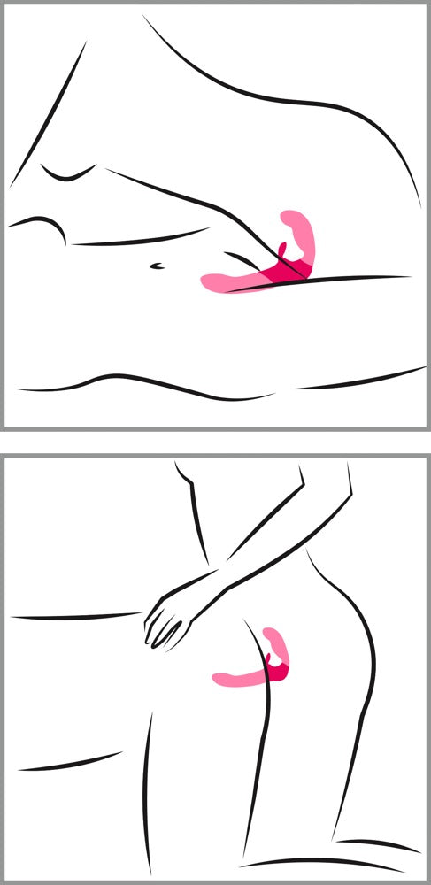 happyrabbit Strapless strap-on - Roze