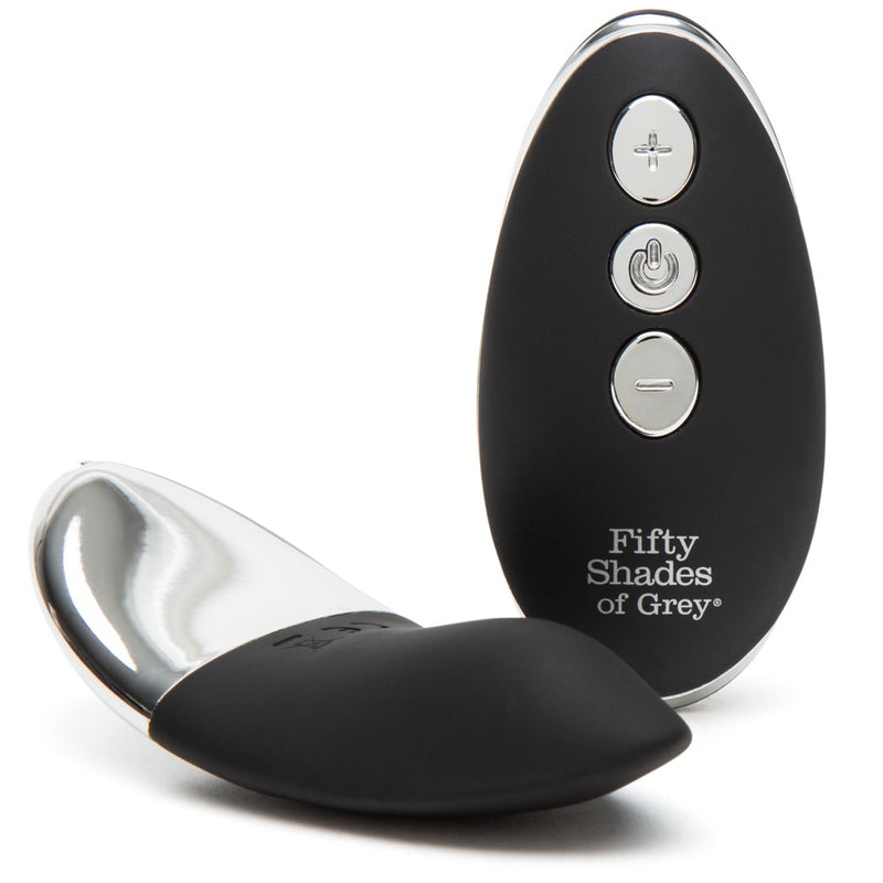Fifty Shades of Grey vibrator met remote control - Zwart