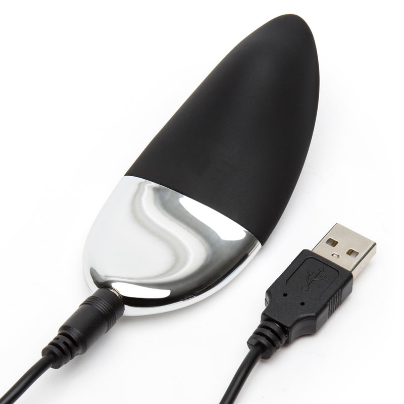 Fifty Shades of Grey vibrator met remote control - Zwart
