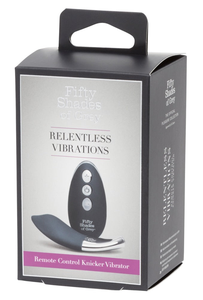 Fifty Shades of Grey vibrator met remote control - Zwart