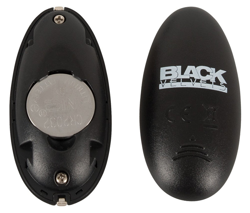 Black Velvets Anal stuwraket - Zwart