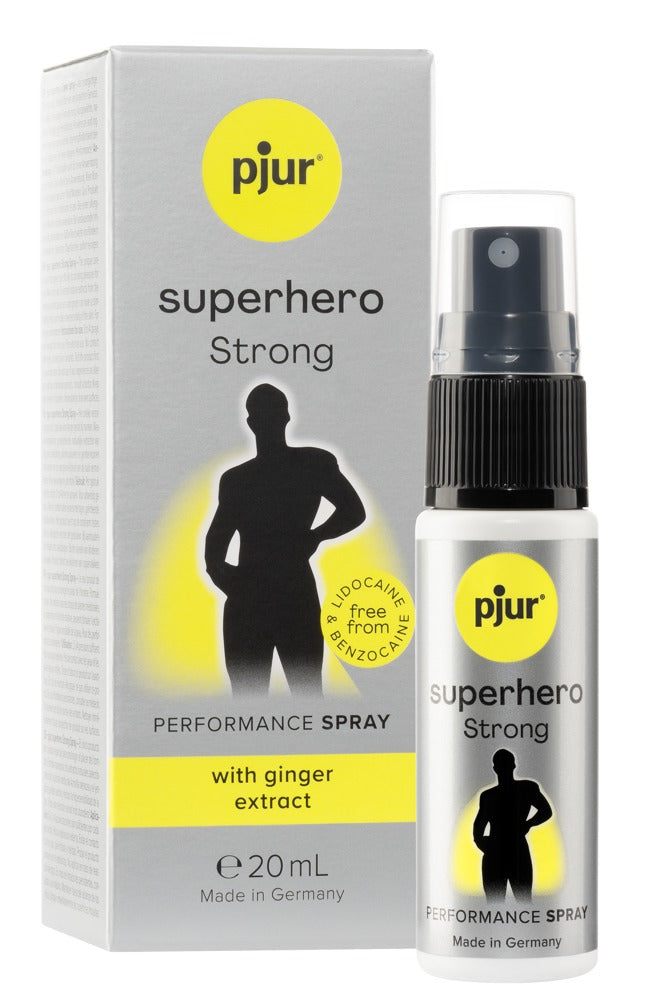 pjur voedende penis spray Superhero Strong