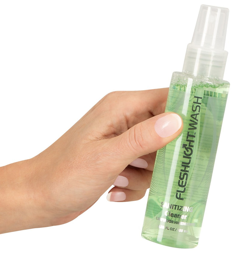Fleshlight reinigingsspray voor latex - Groen
