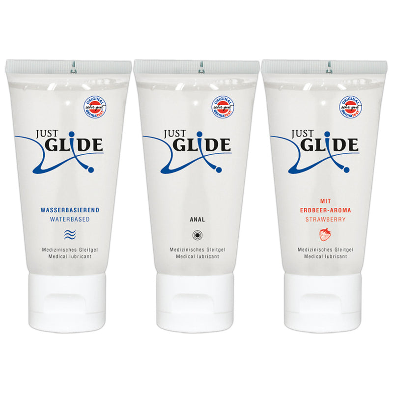 Just Glide glijmiddel op waterbasis - Transparant