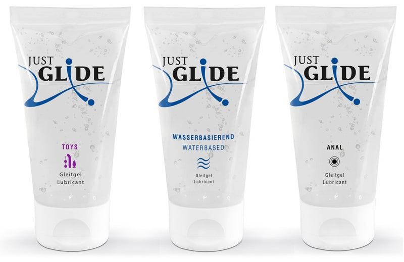 Just Glide glijmiddel op waterbasis - Transparant