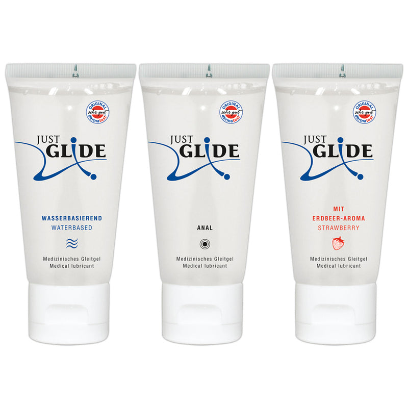 Just Glide set 3x200ml - Transparant