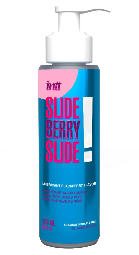 intt Glijmiddel met bramen smaak - Rood