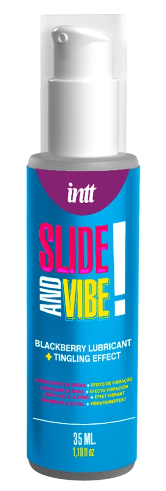 intt Glijmiddel met tingelend effect - Bramen