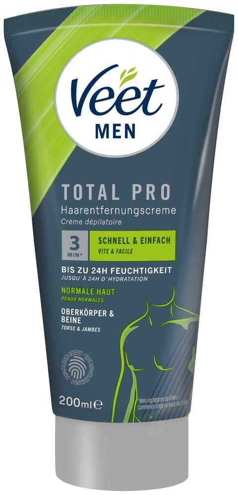 Veet Ontharingscrème voor mannen - 24u hydratatie