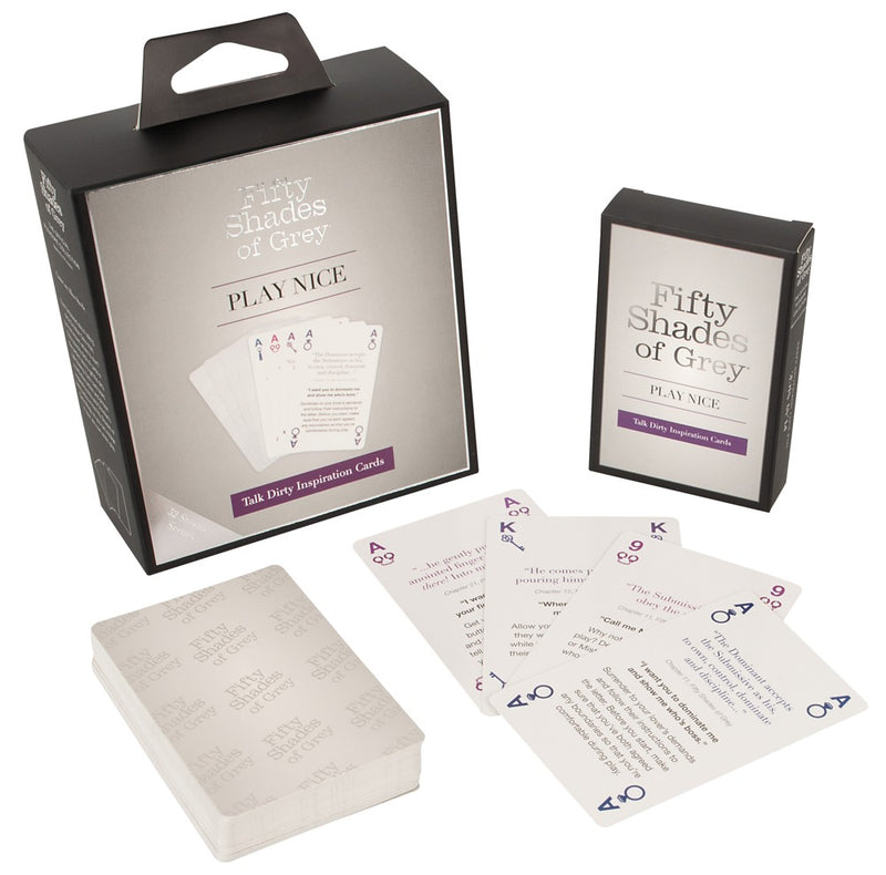 Fifty Shades of Grey Inspiratiekaarten - Wit