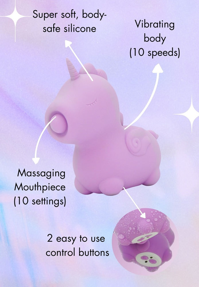 Unihorn Karma Lilac vibrator - Paars