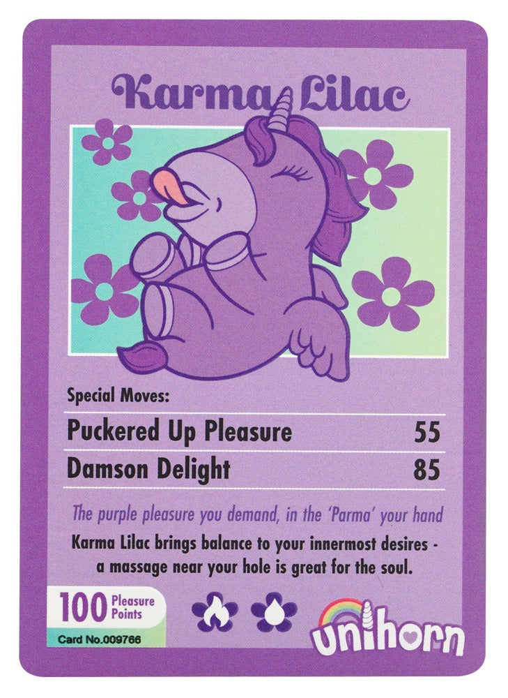 Unihorn Karma Lilac vibrator - Paars