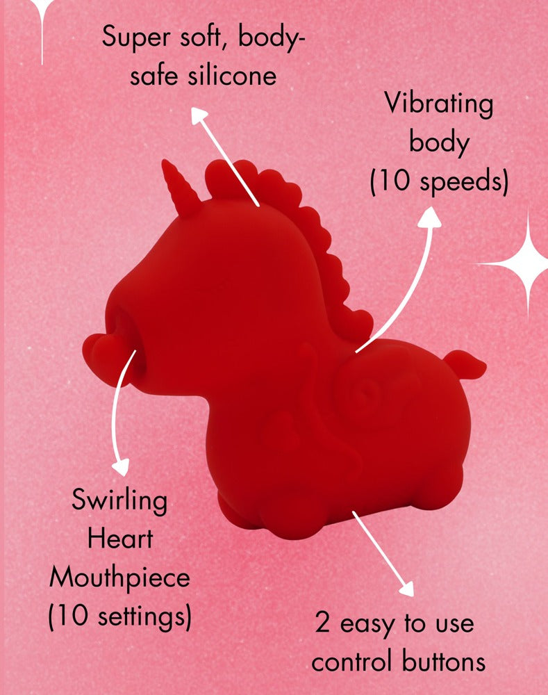 Unihorn Cupids Beau vibrator - Rood