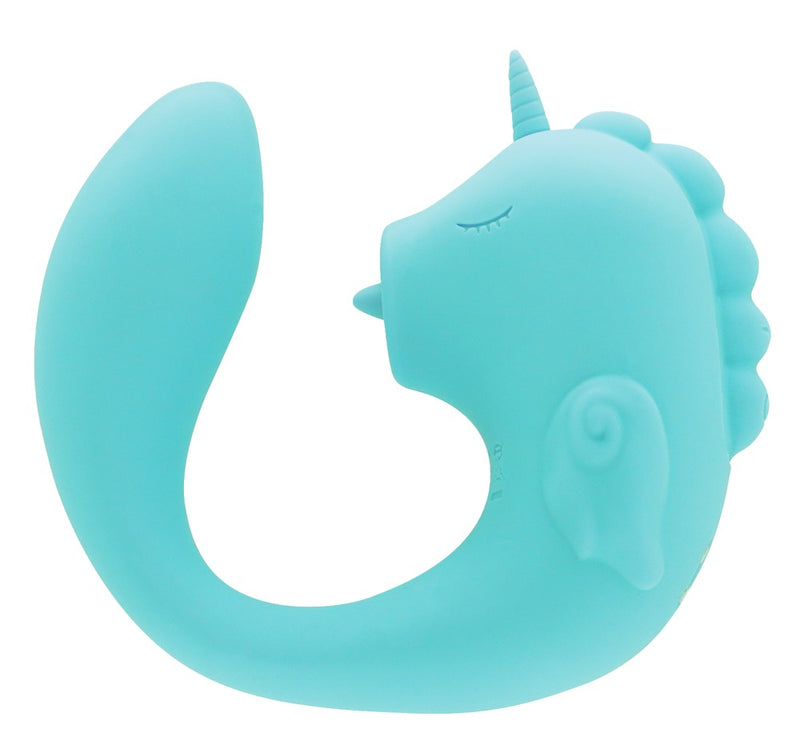 Unihorn C-paard dubbelzijdig flexibel - Turquoise